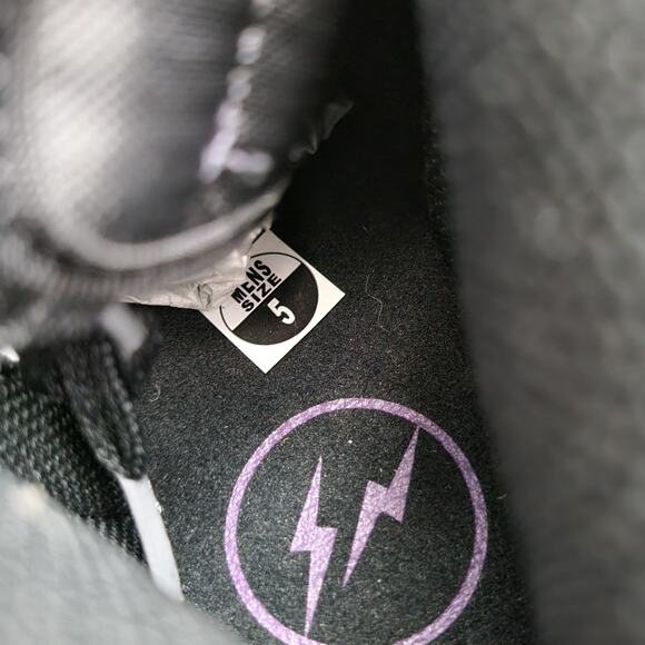 Nike Dunk High Fragment Beijing Black Purple DJ0382-600 Mens Size 5 / Womens 6.5 - Picture 7 of 10